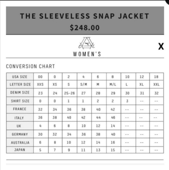 Current Elliott Sleeveless Snap Jacket Sz. S - Picture 7 of 8